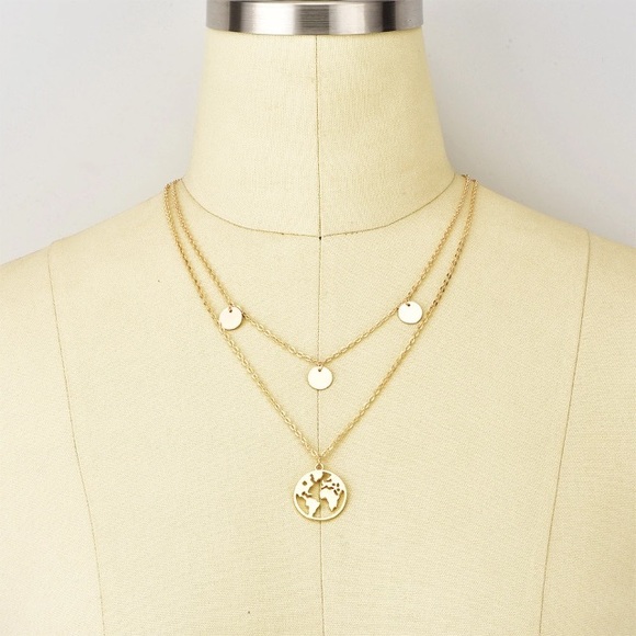 Gold Necklace Gold Necklace Gold Necklace Gold Necklace Gold Necklace - Picture 6 of 6